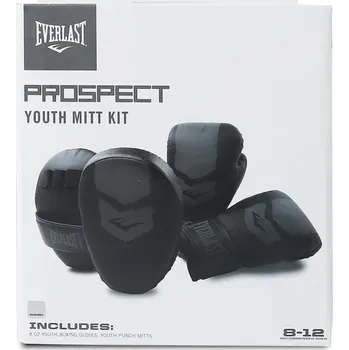 Sportovní batoh Everlast Prospect Youth Mitt Kit Juniors Black/Grey One Size