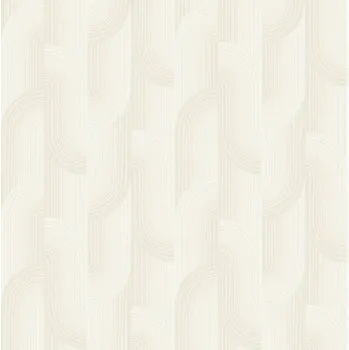 Tapeta Vliesová tapeta na zeď, krémová, geometrická, PW3101, Precious Weaves, Grandeco