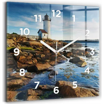 Hodiny Nástěnné hodiny Wallfluent černé 30 cm