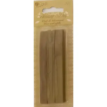 kreativní sada Vyrobeno v Polsku Pečetní vosk zlatý