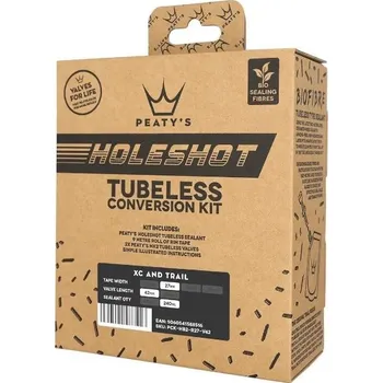 Duše na kolo PEATY S HOLESHOT BEZDUŠOVÝ KONVERZNÍ KIT 27 MM (XC / TRAIL)