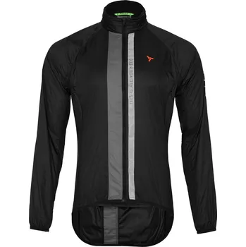 Cyklistická bunda Silvini pánská bunda MJ2231 Gelo black-grey / 3XL