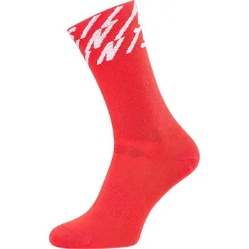 Dětské termo ponožky Unisex ponožky Silvini UA1634 Oglio ruby-white / 42-44