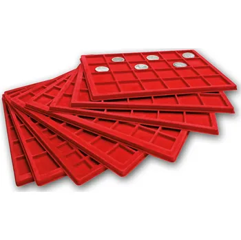 Obal pro sběratelský předmět SAFE Kufřík Black Special, na 120, 120, 77, 15 a 24 mincí do Ø 34, 26, 24, 50 a 45 mm