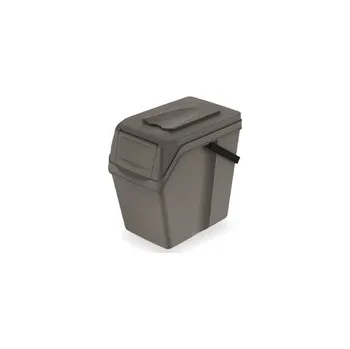 Odpadkový koš Koš odpadkový SORTIBOX II 25l šedý kámen