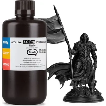 Filament ELEGOO ABS-Like 3.0 Pro Black, 1 kg (ELEGOO ABS-Like 3.0 Pro černá, 1 kg)