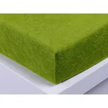 XPOSE® Froté prostěradlo Exclusive - zelené 200x220 cm, Froté + Prodloužená možnost vrácení zboží do 50 dnů