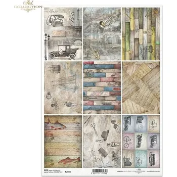 Umělecký papír Rýžový papír A4- R2035