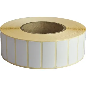 Speciální papír Etikety 45x20mm, vellum, bílá, D76, 5000 ks na roli