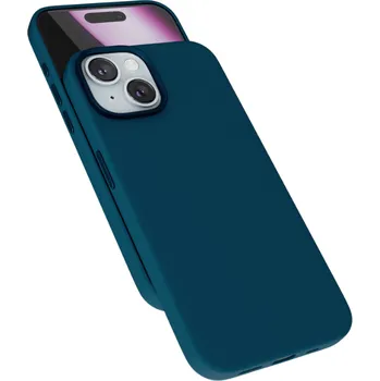 Pouzdro na mobilní telefon Epico Mag+ Silicone Case Pro iPhone 16 - petrolejová modrá