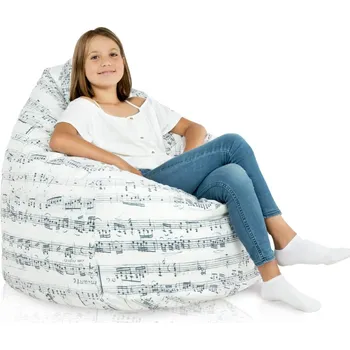 Sedací pytel Sedací vak Primabag Sako Design music