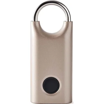 Visací zámek Visací zámek na otisk prstů Lexon Nomaday LL128D béžová 12X