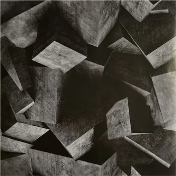 Tapeta Samolepící tapety 3D kostky šedo-černé