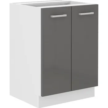 Stolarz-Lempert Kuchyňská skříňka Sonia šedý lesk - dolní 60 D 2F