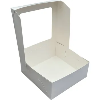 Elektroinstalační krabice Krabice s okénkém 22x22x9 cm bílá