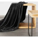 DEKA Z MIKROFLANELU CINDY5 150X200 CM ČERNÁ