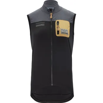 Cyklistická bunda Silvini dámská vesta WJ2219 Caira charcoal-tiger / XXL