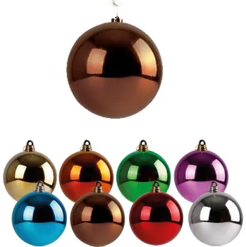 Vánoční ozdoba Jumbo velká vánoční ozdoba 25 cm hnědá Varianta: hnědá