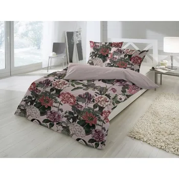 Povlečení Výrobce Povlečení Bavlněný satén PRIMERA 044 100% bavlna květiny 140x200 / 70x90