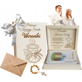 Bible Svaté Písmo Památka Prvního Svatého Přijímání Dárek ke Svatému Přijímání + Gravírování