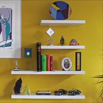 Obal pro sběratelský předmět SAFE Policová deska Solo, délka 100 cm, hloubka 23 cm, bílá