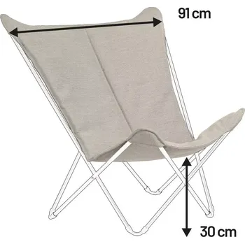 Křeslo Náhradní potah křeslo SPHINX Hedona béžová Latté