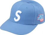 Supreme World Famous S Logo 6-Panel / Light Blue Barva: Modrá, Velikost: OS