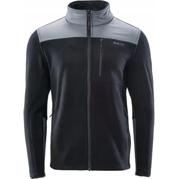 Pánská mikina Pánský Fleecová Mikina HI-TEC HUASCO II 350 M