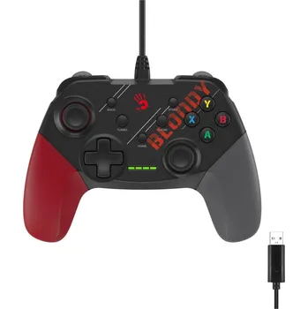 Elektronika A4tech Bloody GP30, gamepad, USB, černo-červený