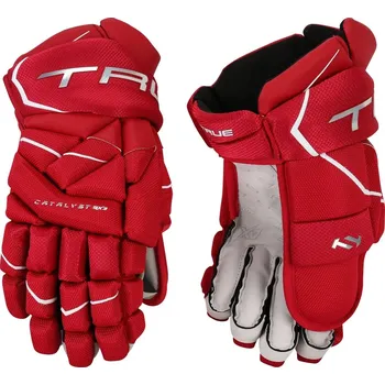 Hokejové rukavice Rukavice TRUE Catalyst 9X3 SR Barva: RD - Červená, Velikost: 14"