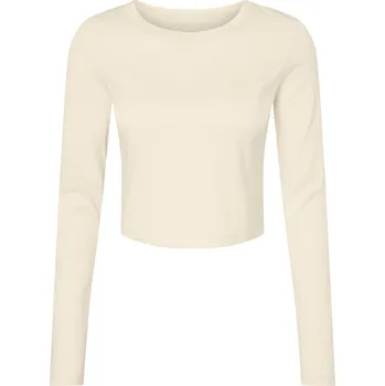 Pánské tričko Bella Dámský crop top BL1501 Solid Natural Blend M