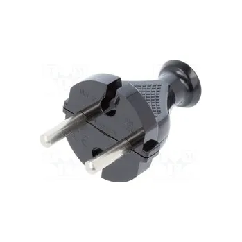 Elektrická zásuvka WT-2/BK