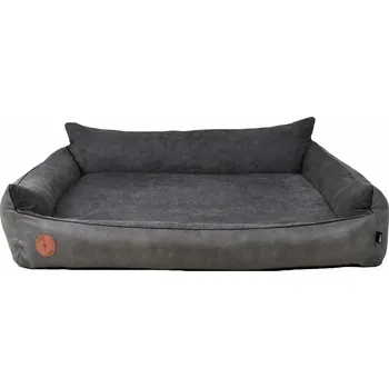 Pelíšek pro psa Lauren design Pelíšek pro psa Rocky Orthopedic- šedý VELIKOST: Pro malého psa (vel. M) - 83 x 73 cm