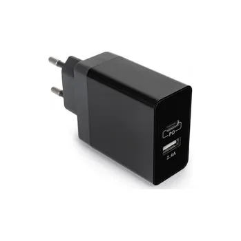 Rychlá nabíječka 2v1 USB-C USB PD 17W 3,4A SPC-01B