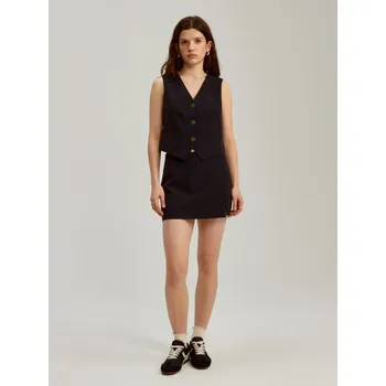 Dámská sukně Kraťasová sukně - M - House - černá - 931DN-99X