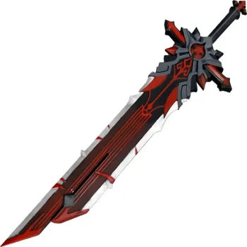 Replika zbraně Meč Inspirováno Wolf'S Graveston, Sword Of Diluc (Genshin Impact)