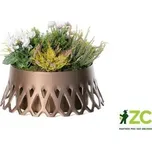 Žardina samozavlažovací Roseta - bronz 30 cm