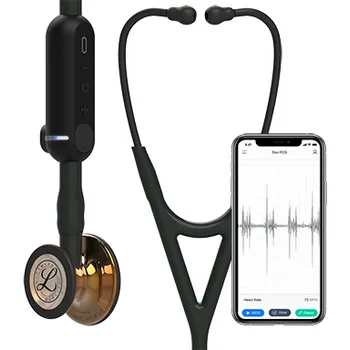 Stetoskop 3M Stetoskop Littmann CORE Digital - černý + lesklý snímač