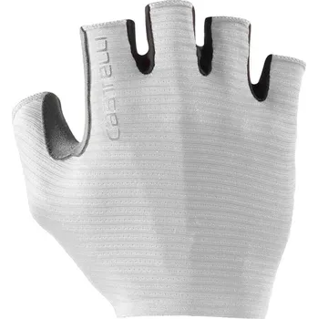 Cyklistické rukavice CASTELLI rukavice Espresso bílá M