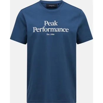 Pánské tričko TRIČKO PEAK PERFORMANCE M ORIGINAL TEE BLUE STEEL