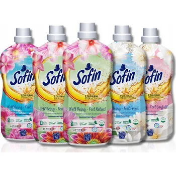 Aviváž SOFIN tekutá aviváž Koncentrát s Oleji MIX 1,4l x 5ks 350 praní