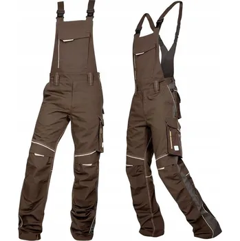 montérky Pracovní zahradnické kalhoty s laclem, trojité švy ARDON URBAN 64