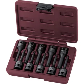 Ruční nářadí KRAFTWERKTOOLS Sada nástavců 1/2" úderových RIBE M4-M14 10ks PROFI Line