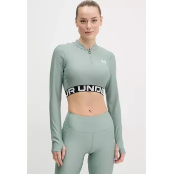 Pánská mikina Tréninková mikina Under Armour HotGear 1388692 zelená 97X, vel. M