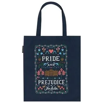 Puffin in Bloom: Pride and Prejudice Tote Bag