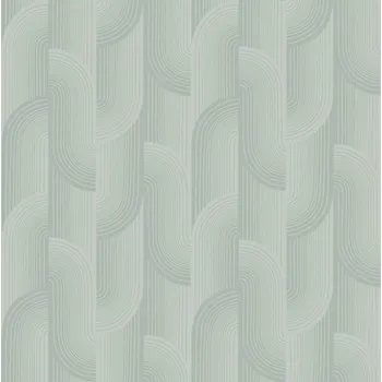 Tapeta Vliesová tapeta na zeď, zelená, geometrická, PW3106, Precious Weaves, Grandeco