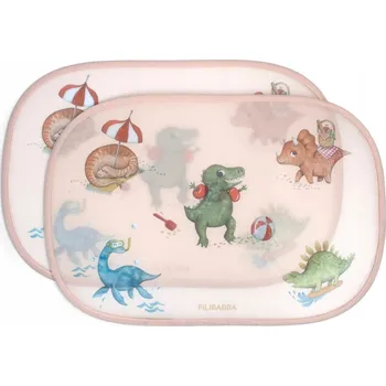 Stínítko do auta Filibabba Sluneční clony do auta 2 ks | Dino Beach