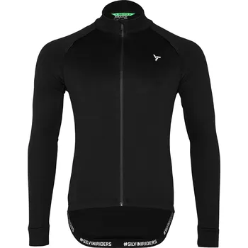 cyklistický dres Silvini pánský dres MD2207 Leverono black-cloud / S
