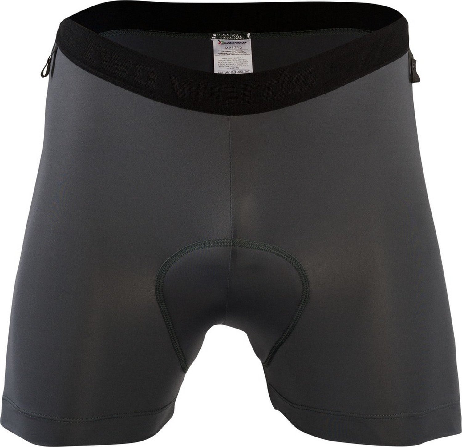 Pánské vnitřní kraťasy Silvini MP1212 Inner Pro charcoal / S