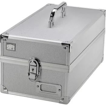 Obal pro sběratelský předmět SAFE Luxusní hliníkový kufr na kompletní sady mincí